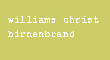 williams christ birnenbrand